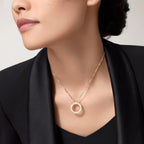 [sparkle Jewelery]LOVE NECKLACE 16MM