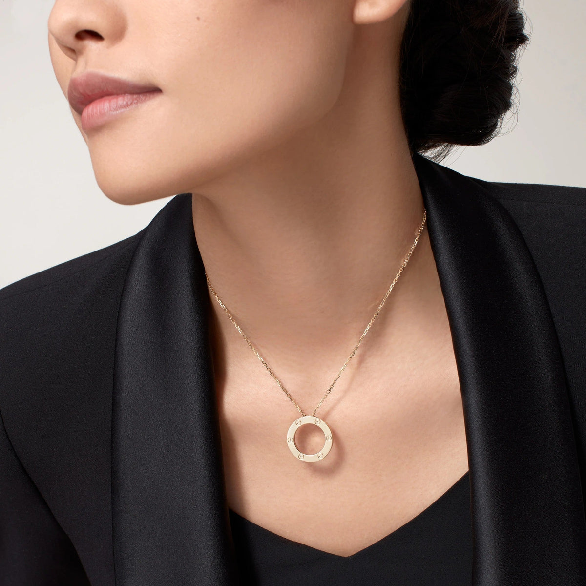 [sparkle Jewelery]LOVE NECKLACE 16MM