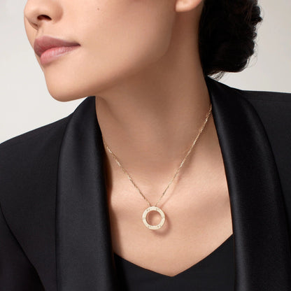 [sparkle Jewelery]LOVE NECKLACE 16MM