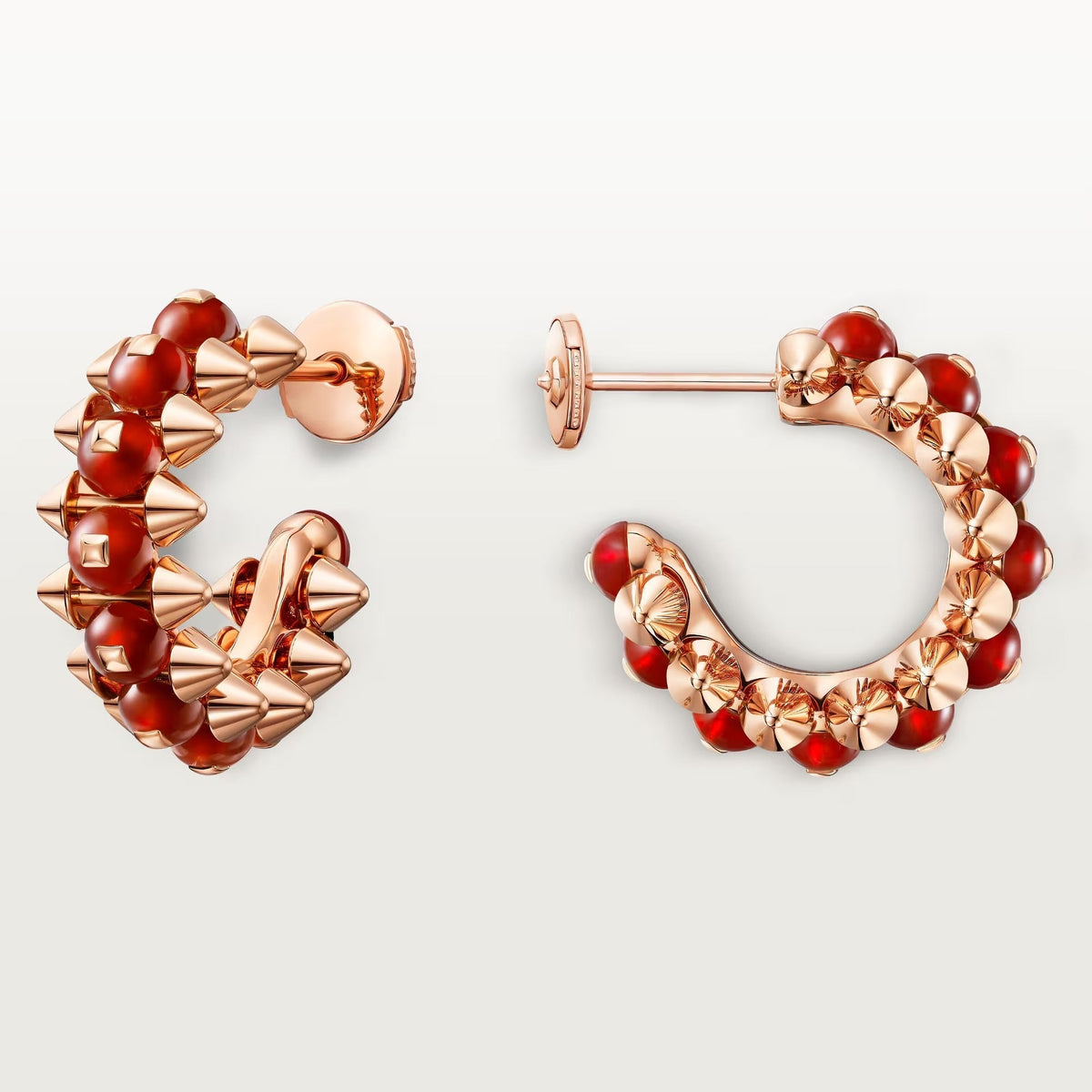[sparkle Jewelery]CLASH 7.9MM AGATE CHALCEDONY EARRINGS