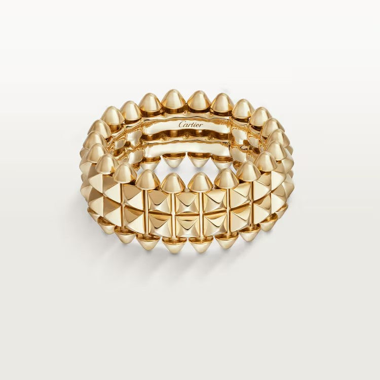 [sparkle Jewelery]CLASH 9.2MM DOUBLE ROW RING
