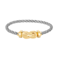 [sparkle Jewelry ]CHANCE LARGE 8 FIGURE BUCKLE NO DIAMOND BRACELET GOLD