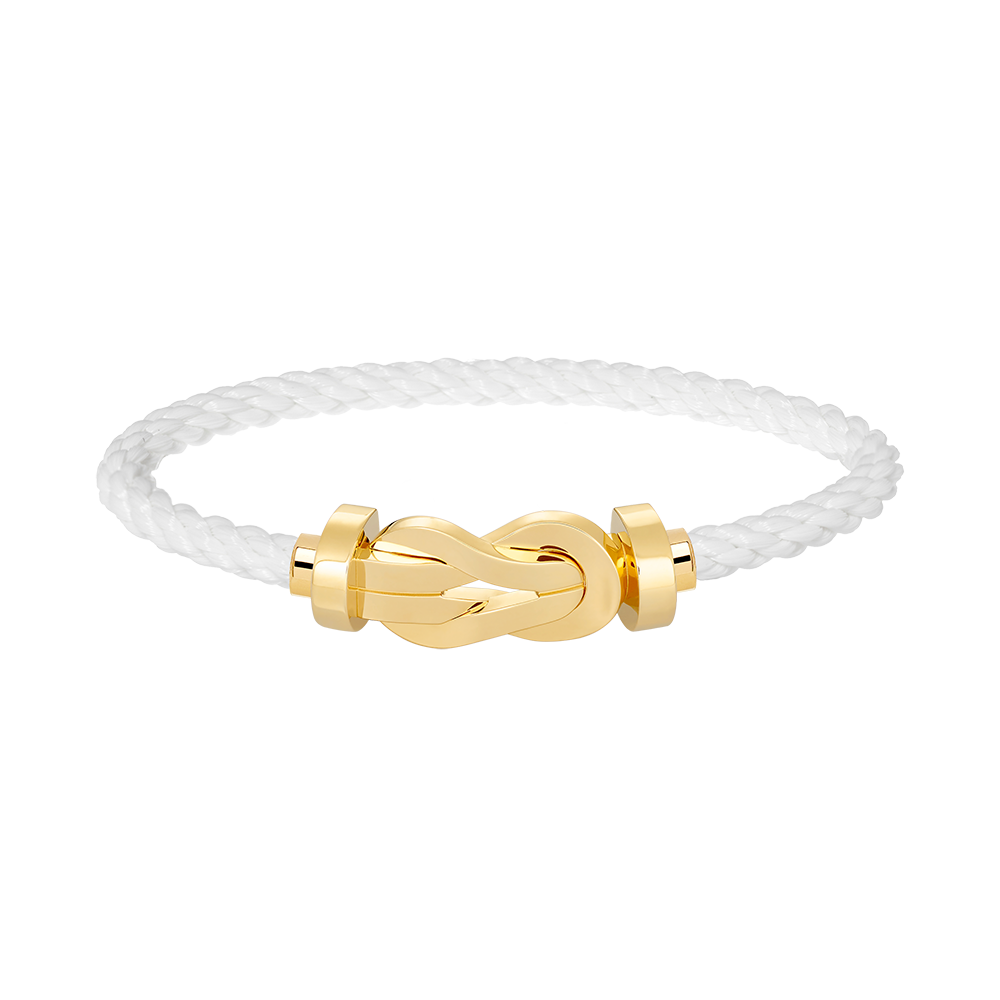 [sparkle Jewelry ]CHANCE LARGE 8 FIGURE BUCKLE NO DIAMOND BRACELET GOLD