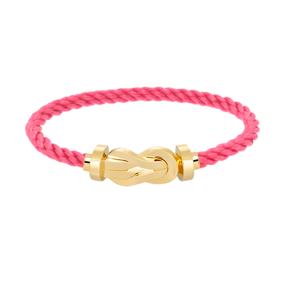 [sparkle Jewelry ]CHANCE LARGE 8 FIGURE BUCKLE NO DIAMOND BRACELET GOLD