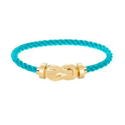 [sparkle Jewelry ]CHANCE LARGE 8 FIGURE BUCKLE NO DIAMOND BRACELET GOLD