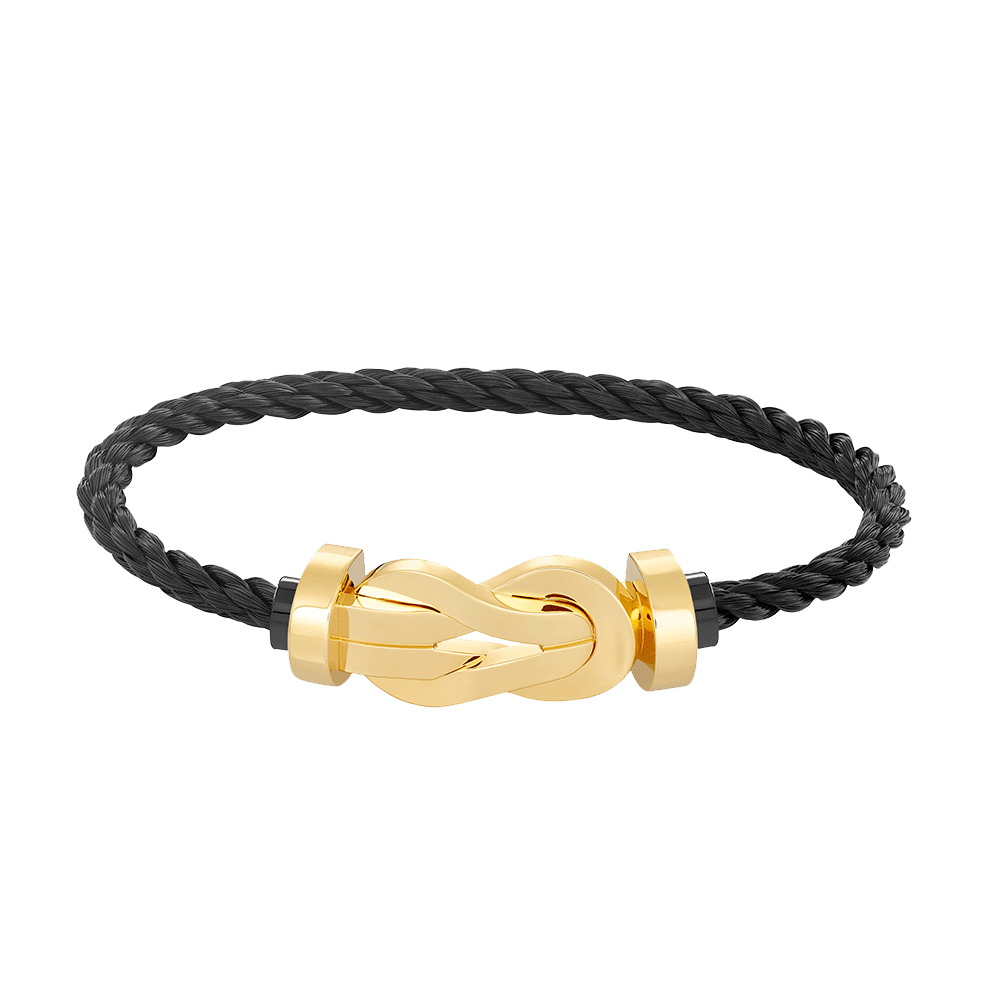 [sparkle Jewelry ]CHANCE LARGE 8 FIGURE BUCKLE NO DIAMOND BRACELET GOLD