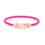 [sparkle Jewelry ]CHANCE LARGE 8 FIGURE BUCKLE NO DIAMOND BRACELET ROSE GOLD