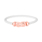 [sparkle Jewelry ]CHANCE LARGE 8 FIGURE BUCKLE NO DIAMOND BRACELET ROSE GOLD