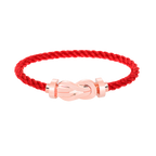 [sparkle Jewelry ]CHANCE LARGE 8 FIGURE BUCKLE NO DIAMOND BRACELET ROSE GOLD