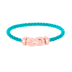 [sparkle Jewelry ]CHANCE LARGE 8 FIGURE BUCKLE NO DIAMOND BRACELET ROSE GOLD
