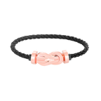 [sparkle Jewelry ]CHANCE LARGE 8 FIGURE BUCKLE NO DIAMOND BRACELET ROSE GOLD