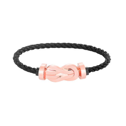 [Sparkle]GROSSES 8-FIGUREN SCHNALLENARMREIF - ROSEGOLD