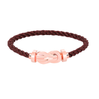 [sparkle Jewelry ]CHANCE LARGE 8 FIGURE BUCKLE NO DIAMOND BRACELET ROSE GOLD