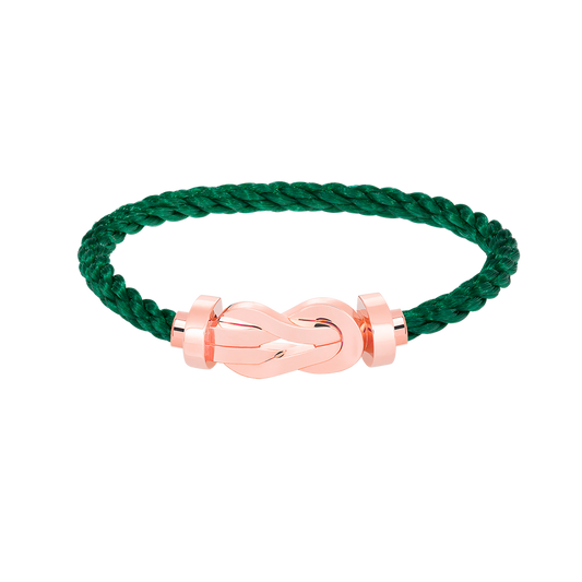 [Sparkle]LARGE 8-FIGURE BUCKLE BRACELET - ROSE GOLD