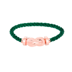 [sparkle Jewelry ]CHANCE LARGE 8 FIGURE BUCKLE NO DIAMOND BRACELET ROSE GOLD
