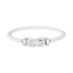 [sparkle Jewelry ]CHANCE LARGE 8 FIGURE BUCKLE NO DIAMOND BRACELET SILVER