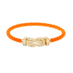 [sparkle Jewelry ]CHANCE LARGE 8 FIGURE BUCKLE FULLDIAMOND BRACELET GOLD