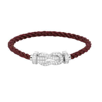 [Sparkle]GROSSES 8-STELLIGES SCHNALLEN-VOLLDIAMANTENARMBAND – WEISSGOLD