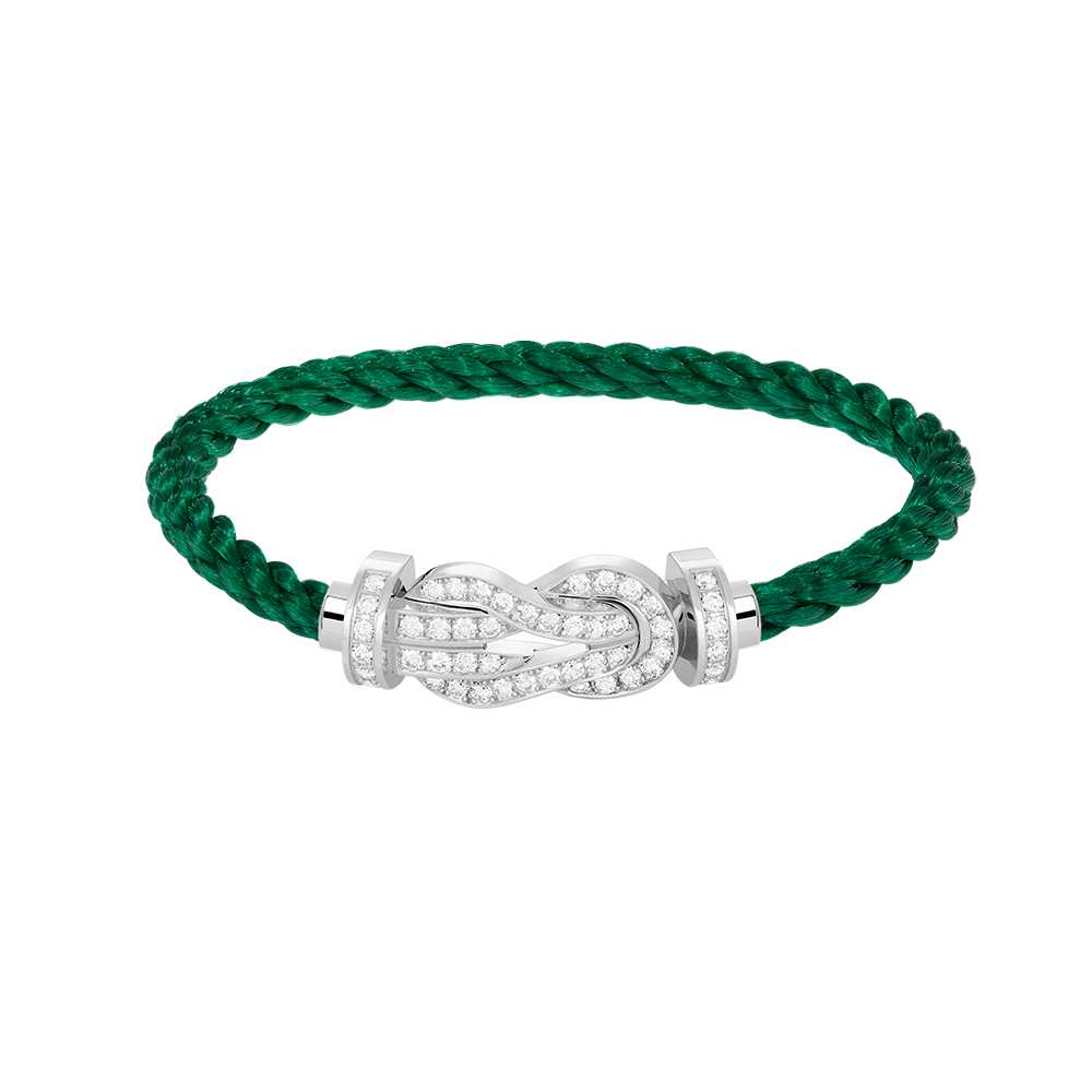 [Sparkle]GROSSES 8-STELLIGES SCHNALLEN-VOLLDIAMANTENARMBAND – WEISSGOLD