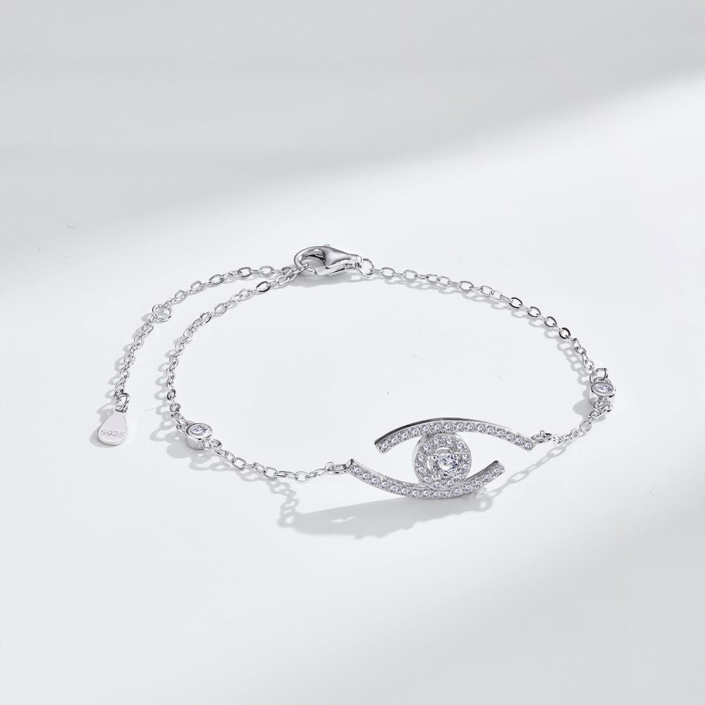 [sparkle Jewelry]Lucky Eye Pave-Set Diamond Bracelet