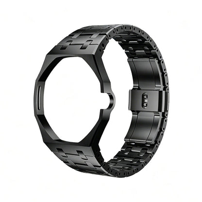 [Sparkle]OAK POP BLACK STEEL CASE & SILICONE STRAP