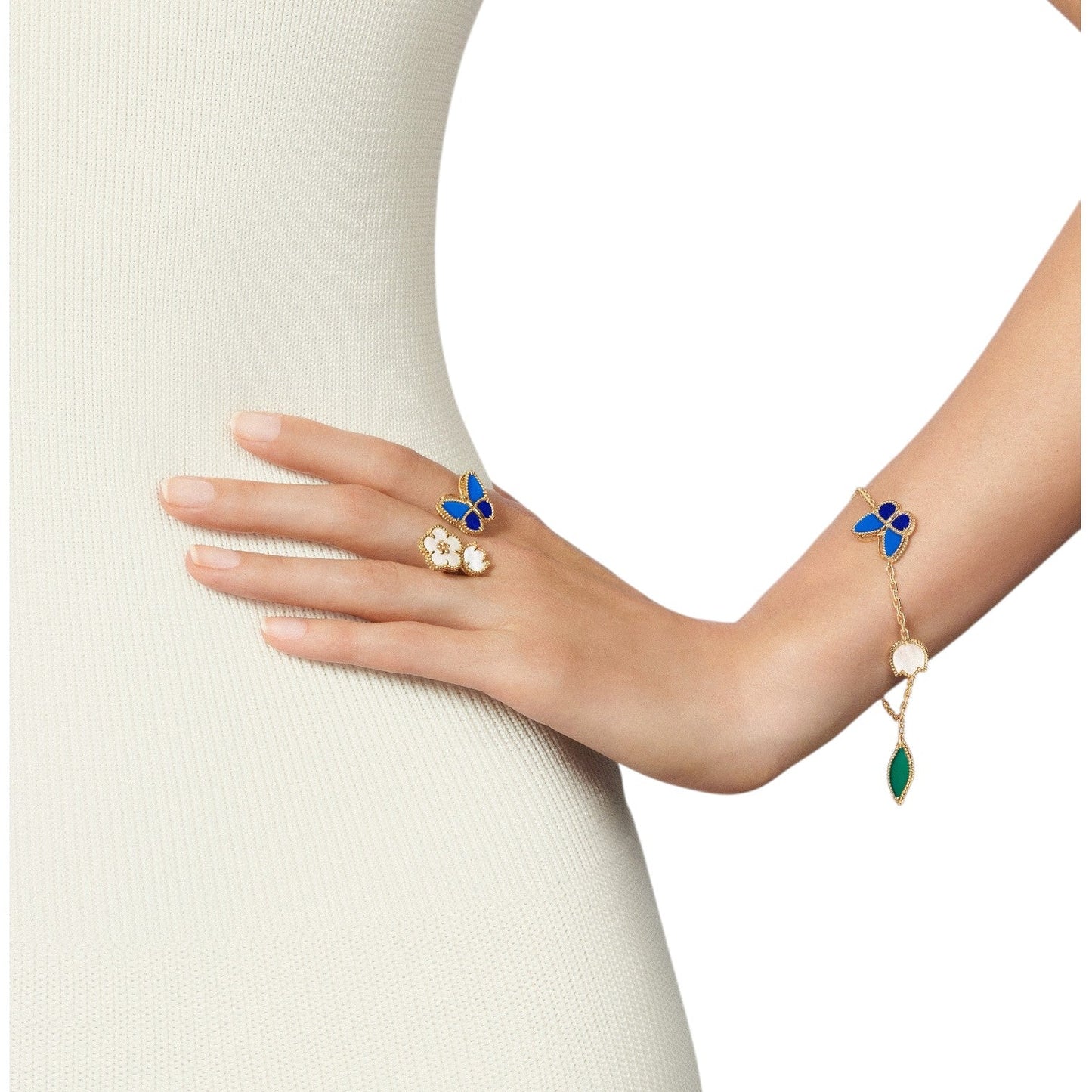 [Sparkle]FRÜHLINGSZAUBER SCHMETTERLINGS- & BLUMEN-CHARMBRACELET
