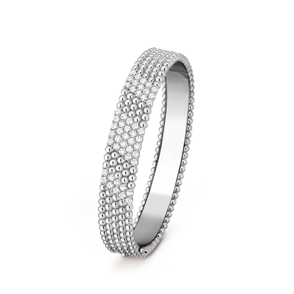 [sparkle Jewelry]  FIVE-ROW DIAMOND BRACELET