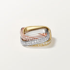 [sparkle Jewelery]TRINITY 3.5MM CUSHION RING COLLECTION