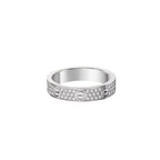 [sparkle Jewelery]LOVE RING 4.0MM DIAMOND PAVED