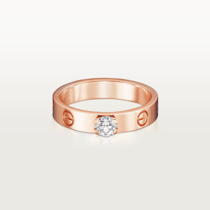 [sparkle Jewelery]LOVE RING 3.6MM 1 BIG DIAMOND