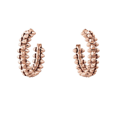 [sparkle Jewelery]CLASH SMALL HOOP EARRINGS