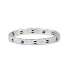 [sparkle Jewelery]LOVE BRACELET 6.1MM DIAMOND-PAVED CERAMIC