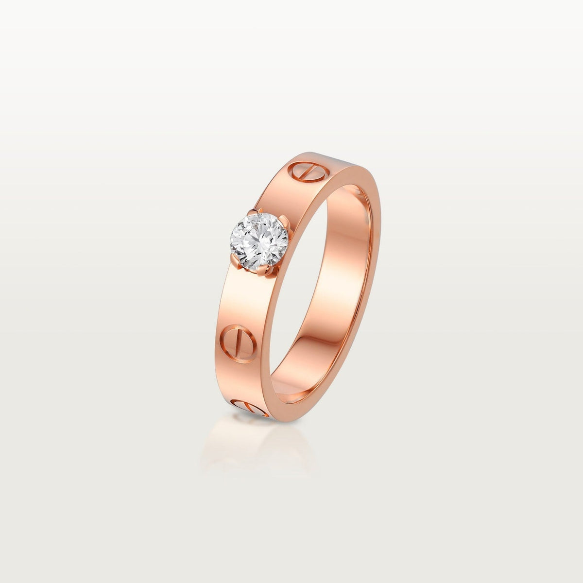 [sparkle Jewelery]LOVE RING 3.6MM 1 BIG DIAMOND