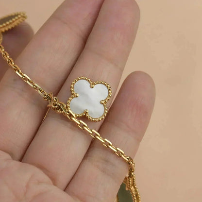 [Sparkle]LUCKY NATURE MULTI-CHARM BRACELET