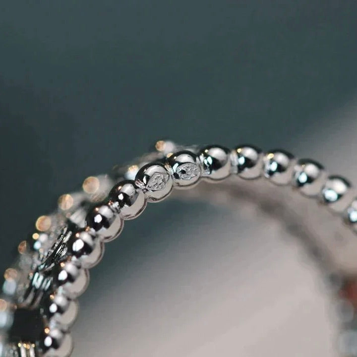 [sparkle Jewelry ]CLOVER KALEIDOSCOPE RING 10MM