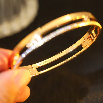 [sparkle Jewelry]Move Romane Diamond Bangle Bracelet