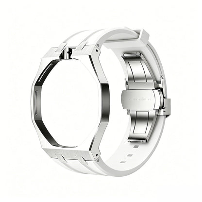 [Sparkle]EICHE POP WEISSER STAHL SILIKONARMBAND