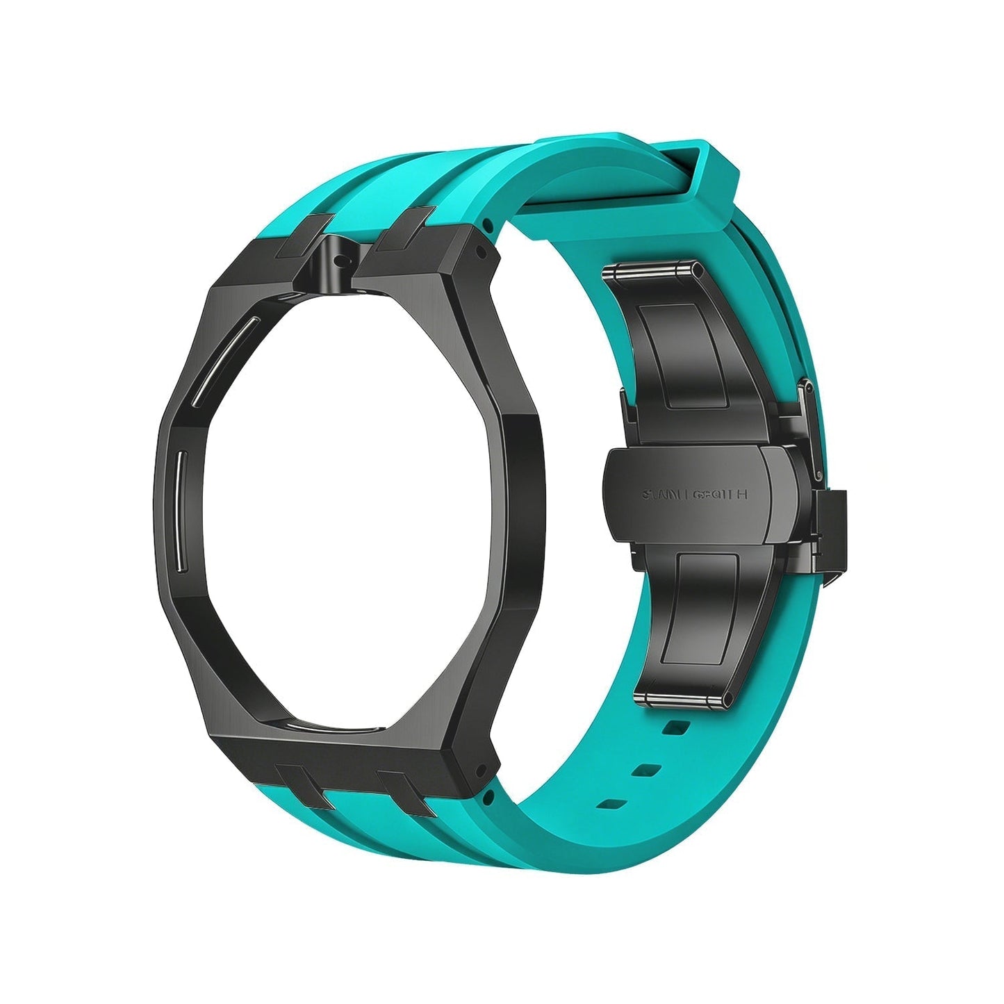 [Sparkle]OAK POP BLACK STEEL CASE & SILICONE STRAP