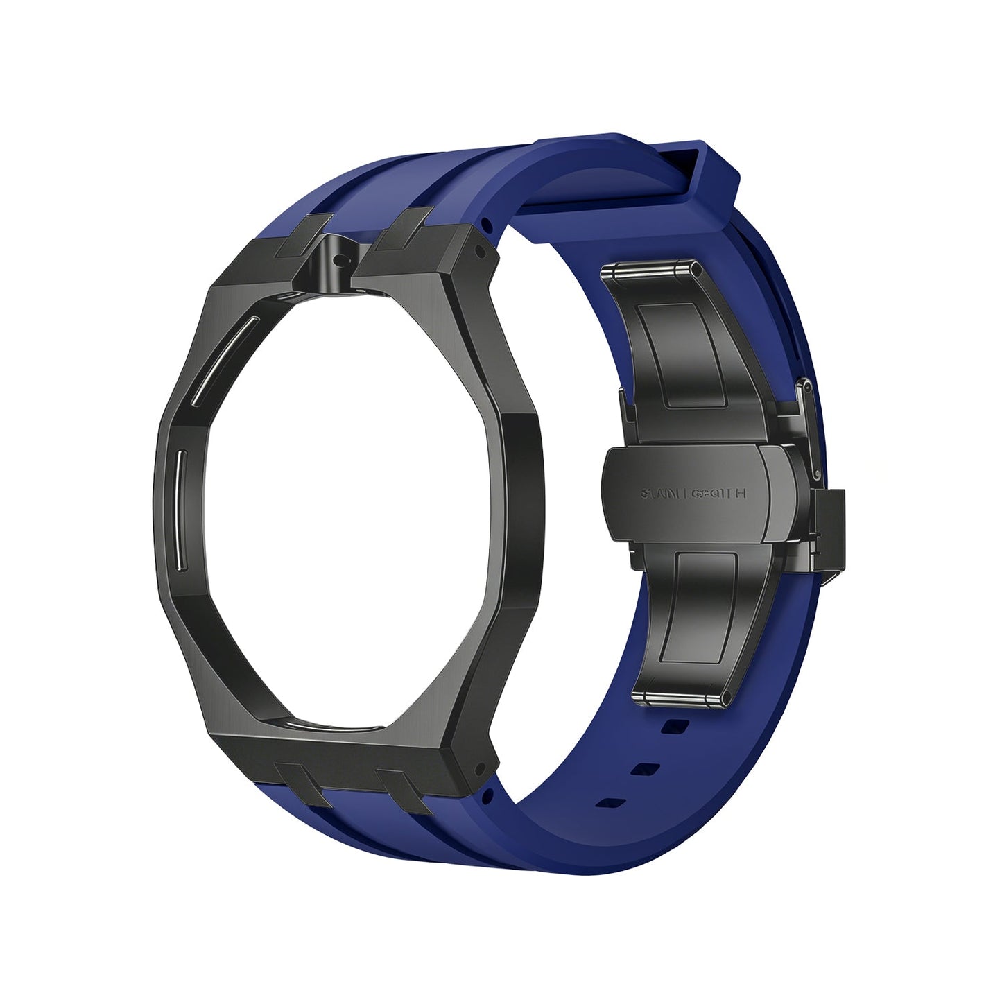 [Sparkle]OAK POP BLACK STEEL CASE & SILICONE STRAP