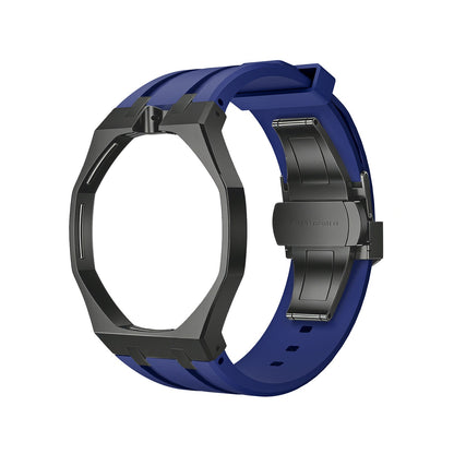 [Sparkle]OAK POP BLACK STEEL CASE & SILICONE STRAP