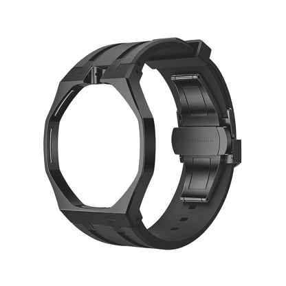 [Sparkle]OAK POP BLACK STEEL CASE & SILICONE STRAP