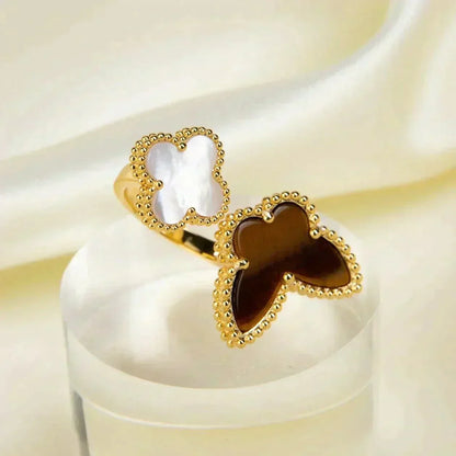 [sparkle Jewelry ]LUCKY BETWEEN THE FINGER RING