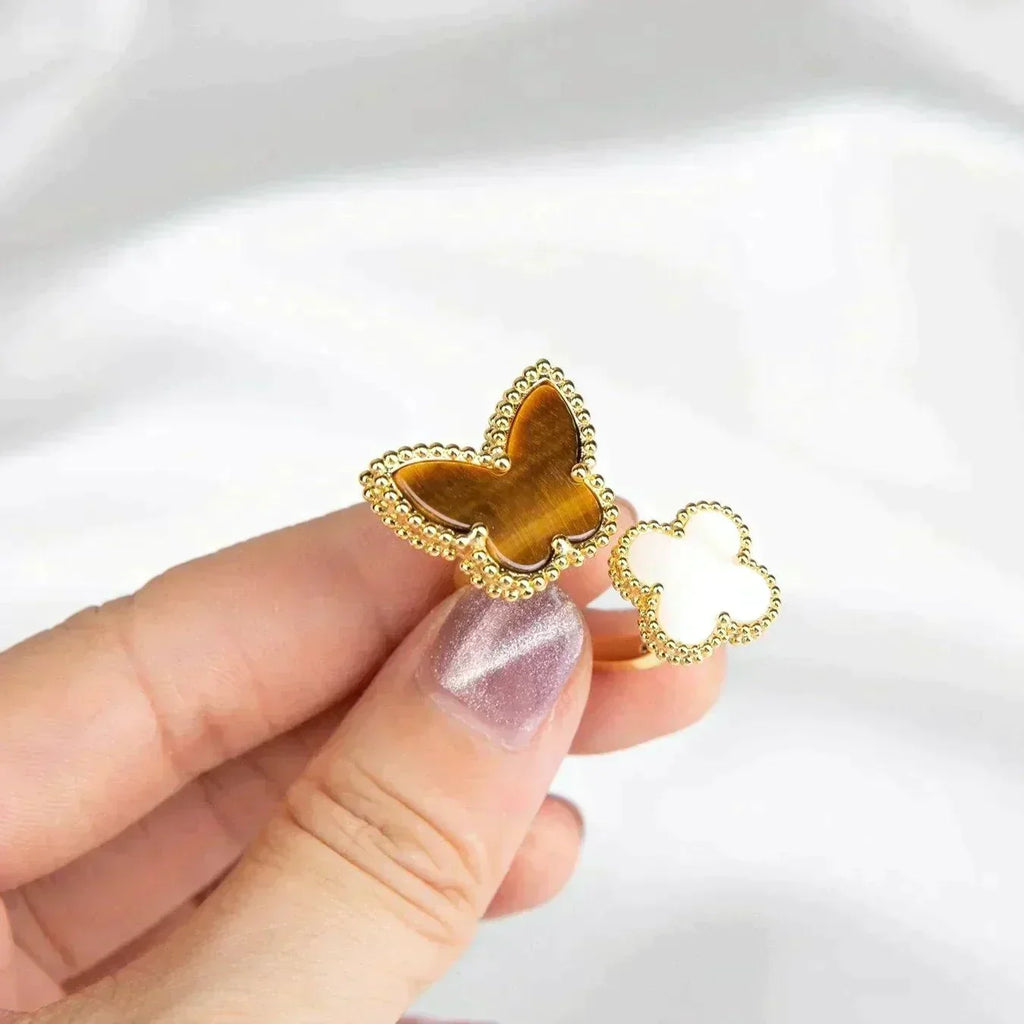 [sparkle Jewelry ]LUCKY BETWEEN THE FINGER RING