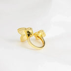 [sparkle Jewelry ]LUCKY BETWEEN THE FINGER RING