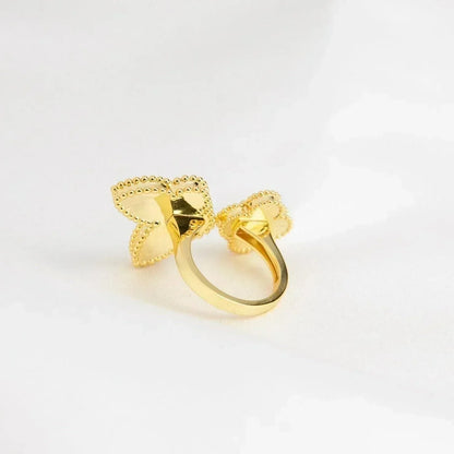 [sparkle Jewelry ]LUCKY BETWEEN THE FINGER RING