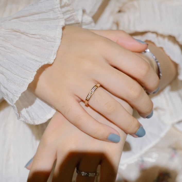 [sparkle Jewelery]LOVE RING 2.65MM DIAMOND