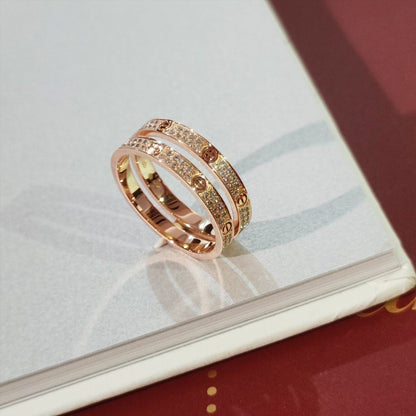 [sparkle Jewelery]LOVE RING 2.65MM DIAMOND