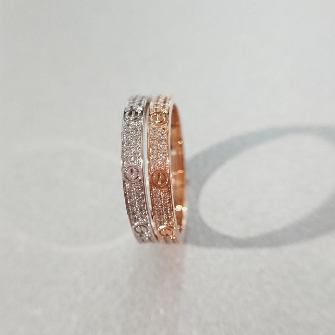 [sparkle Jewelery]LOVE RING 2.65MM DIAMOND