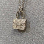 [sparkle Jewelry ]CONSTANCE PEDANT DIAMOND NECKLACE