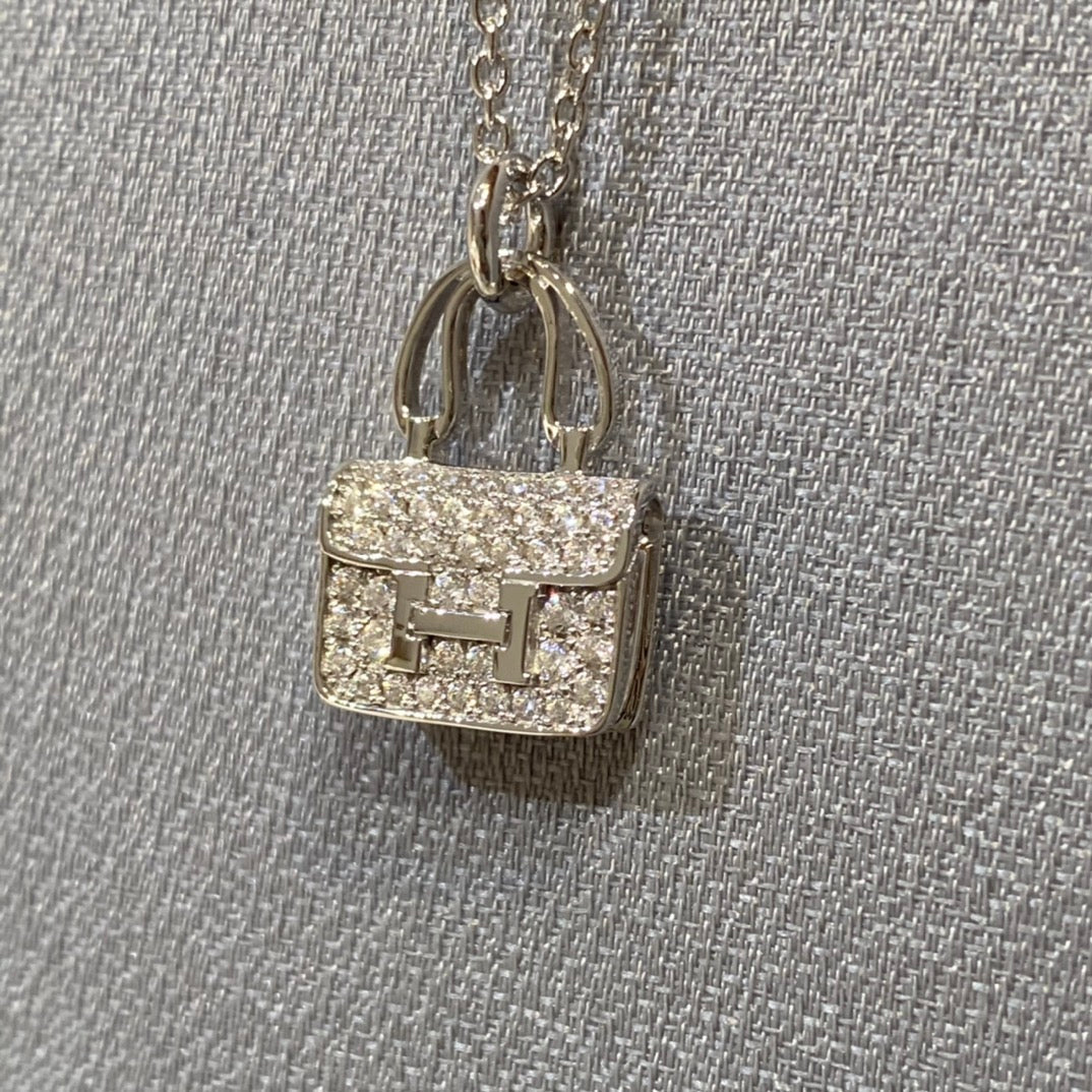 [sparkle Jewelry ]CONSTANCE PEDANT DIAMOND NECKLACE